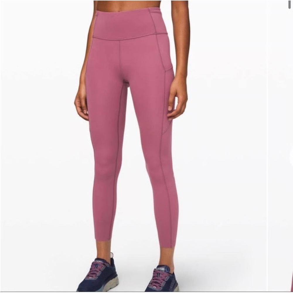 NWOT Lululemon's Fast and Free Tight II Non-Reflective Nulux 25" Size 2